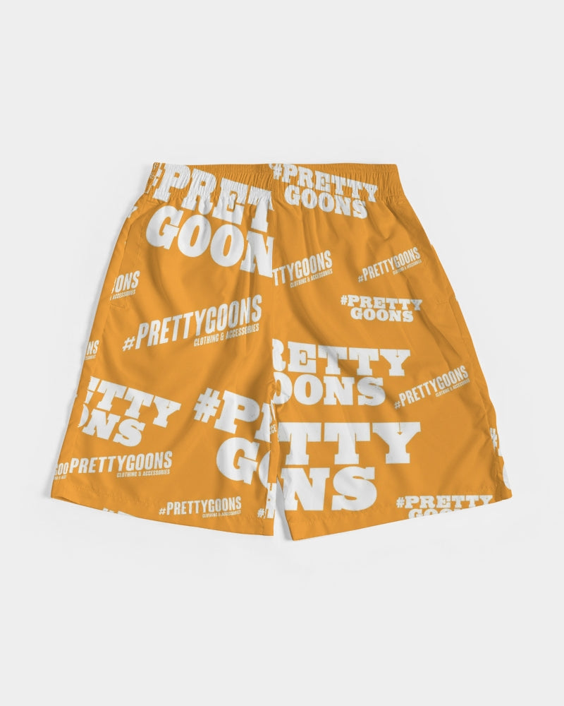 Pretty Goons Duped Orange Men's Jogger Shorts
