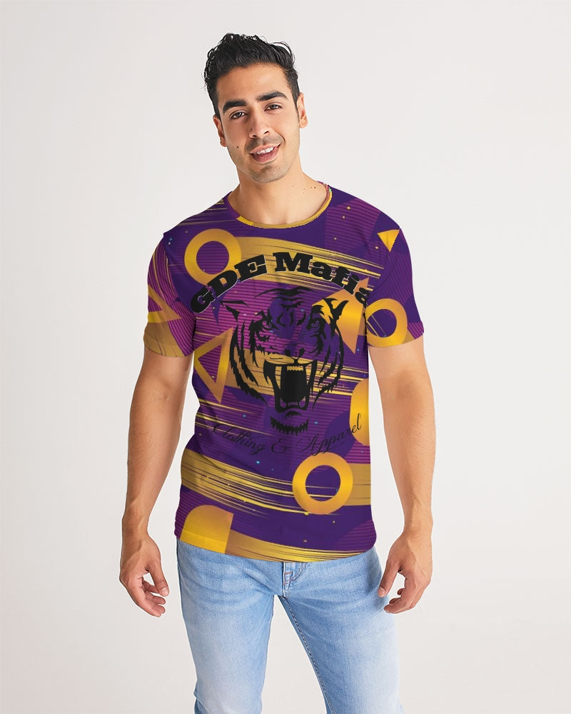 Gold and Purple Men's Tee