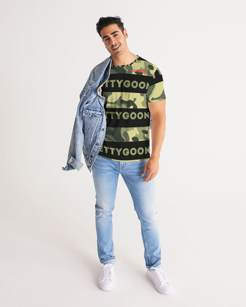 Pretty Goons GREEN Camo Men's Tee