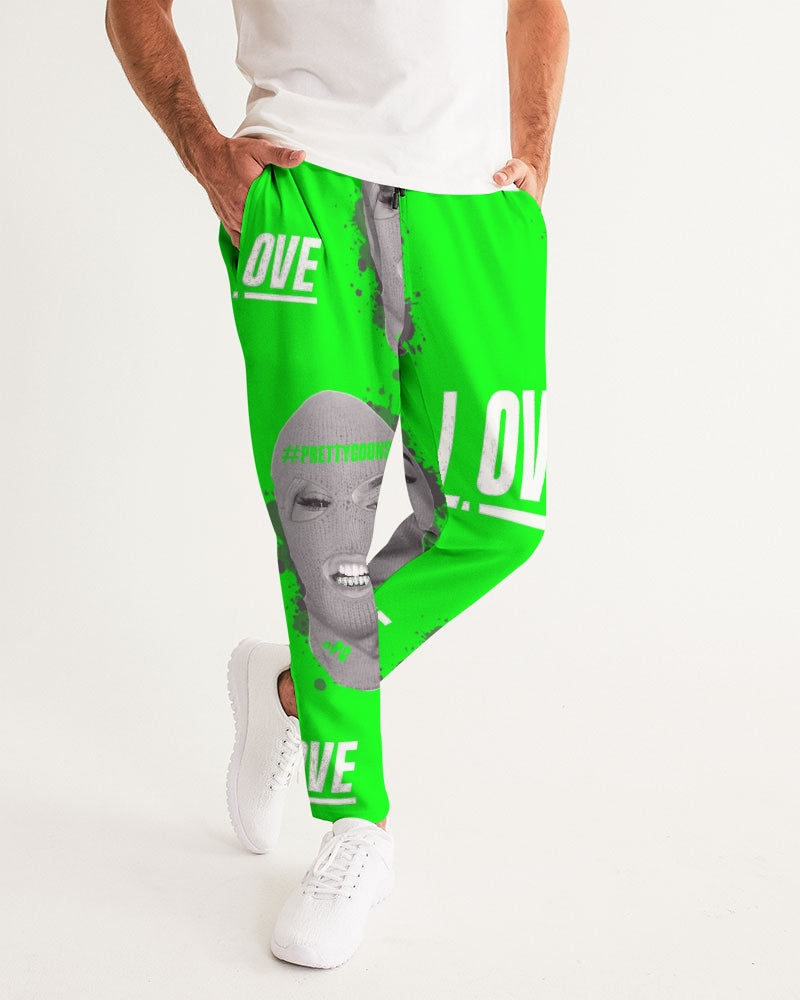 PRETTY GOONS LOVE LIME Men's Joggers
