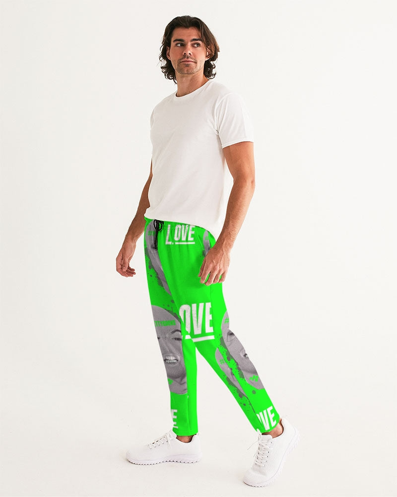 PRETTY GOONS LOVE LIME Men's Joggers