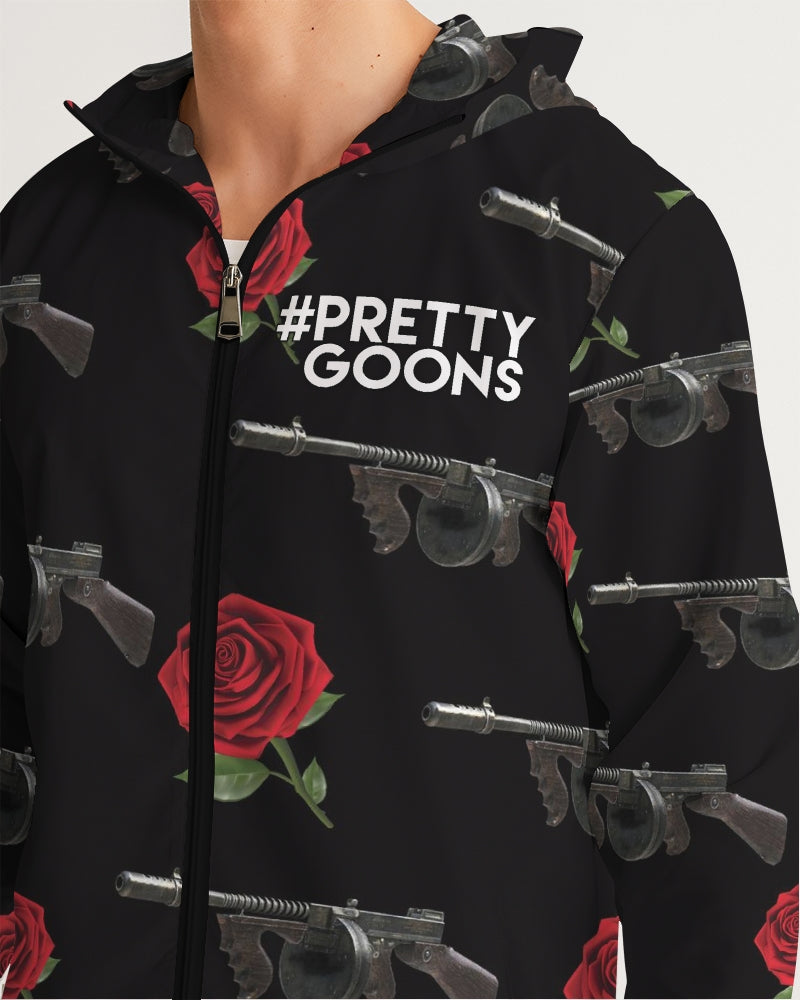 PG guns and roses Men's Windbreaker