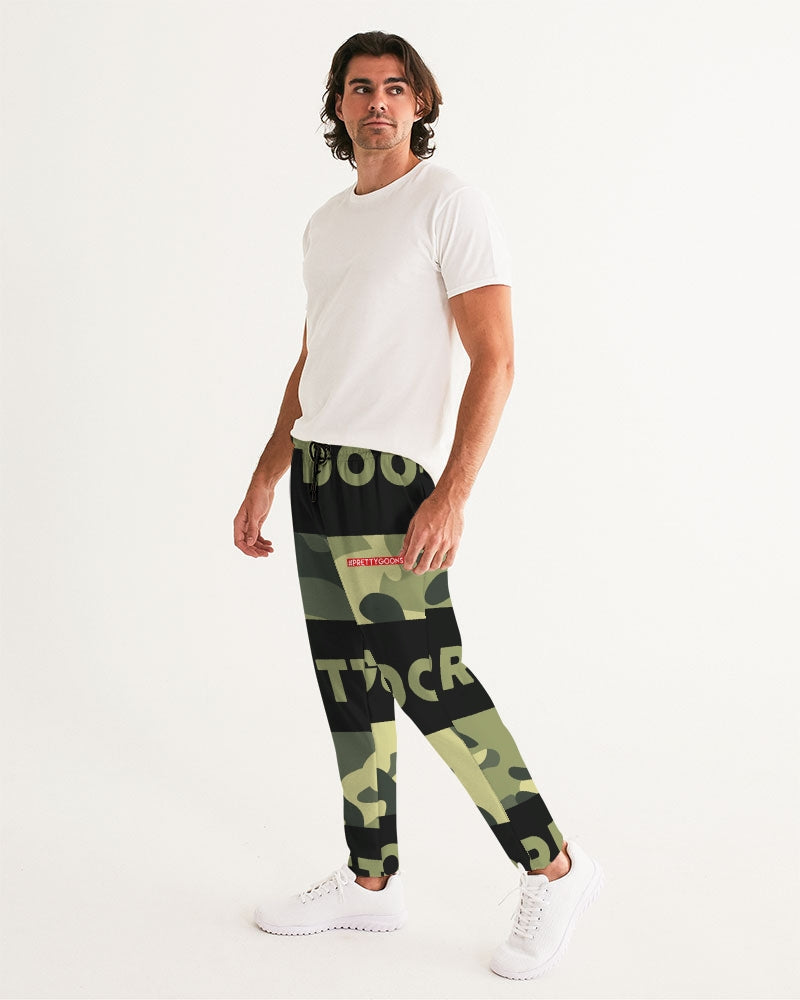 Pretty Goons GREEN Camo Men's Joggers