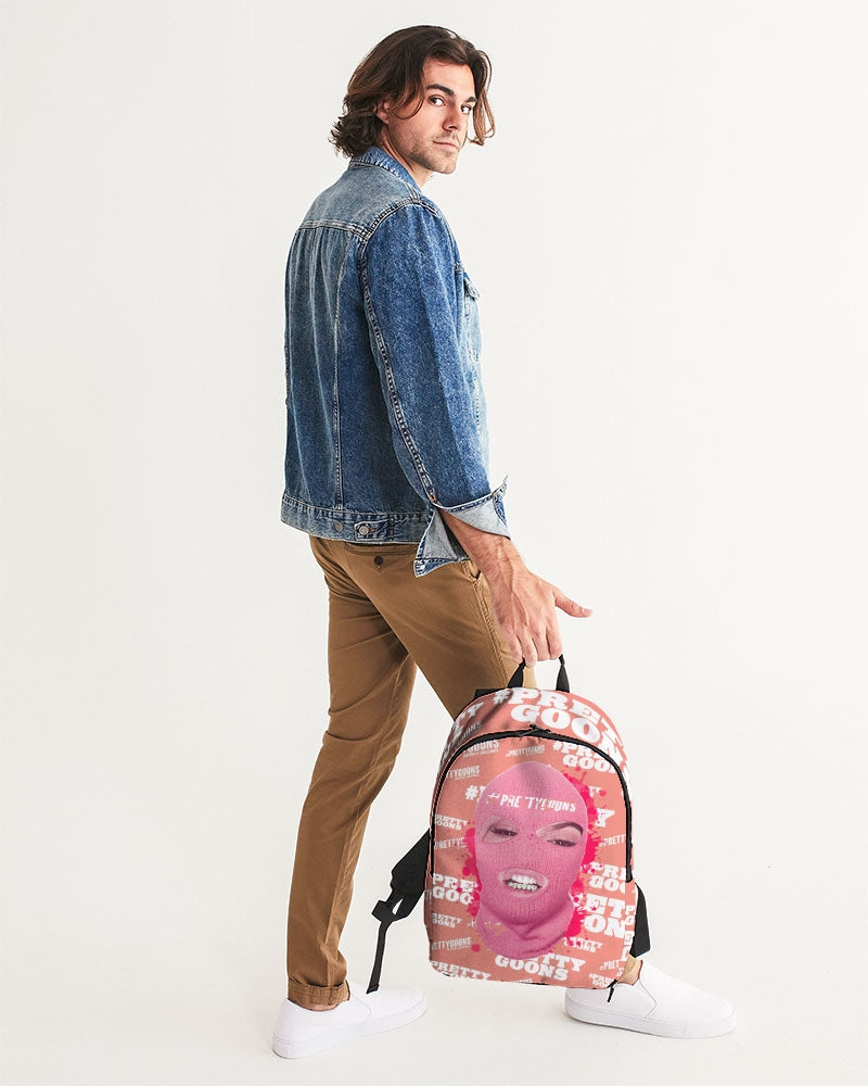 Pretty Goons Dups Salmon Large Backpack