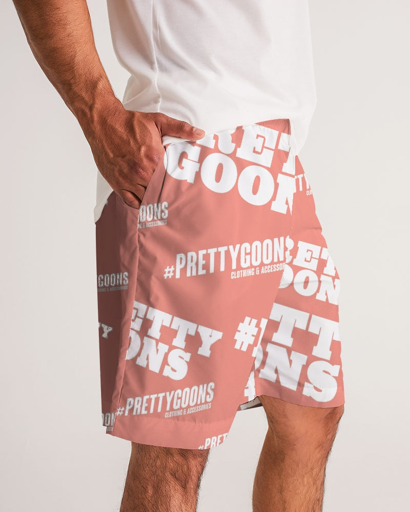 Pretty Goons Dups Salmon Men's Jogger Shorts