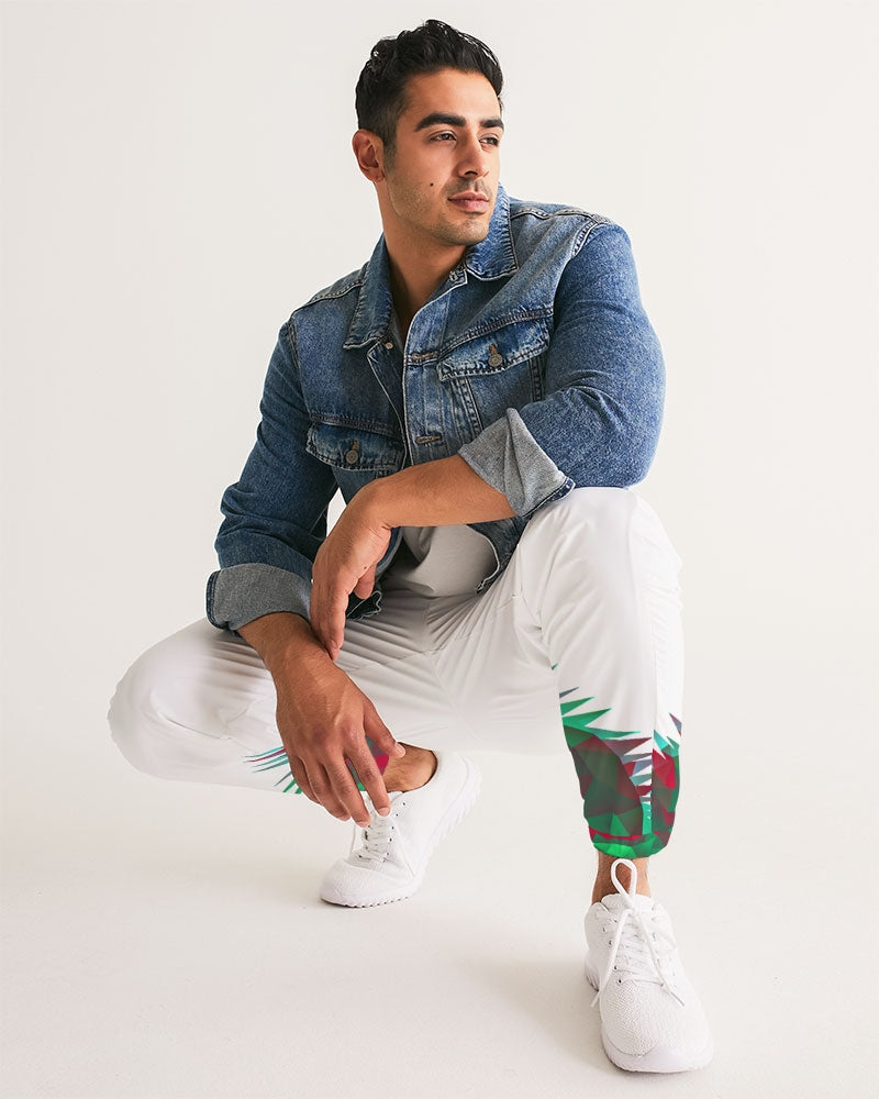 American Lion Association: Ethan Chapter 1 (Green/Red) Men's Track Pants