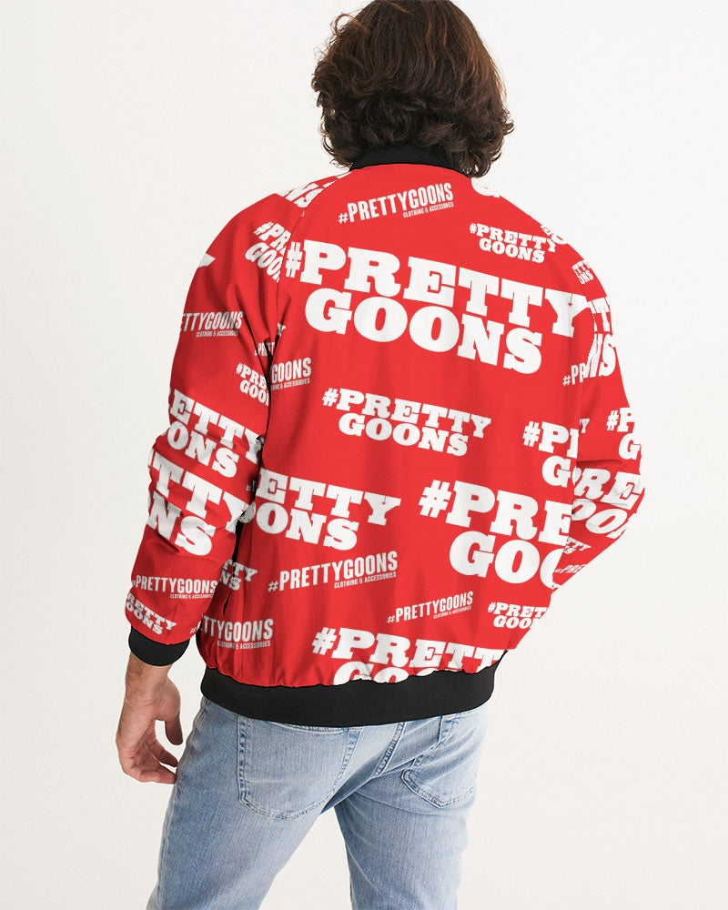 Pretty Goons Duped Red Men's Bomber Jacket