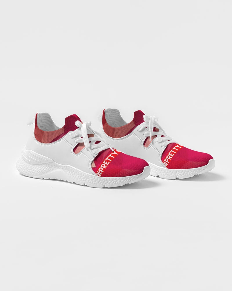Pretty Goons RG51 - Red Men's Two-Tone Sneaker