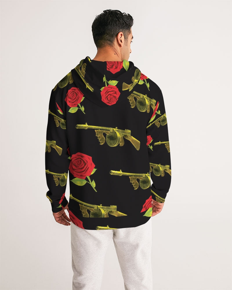 PG Guns & Roses Yellow rRed Men's Hoodie