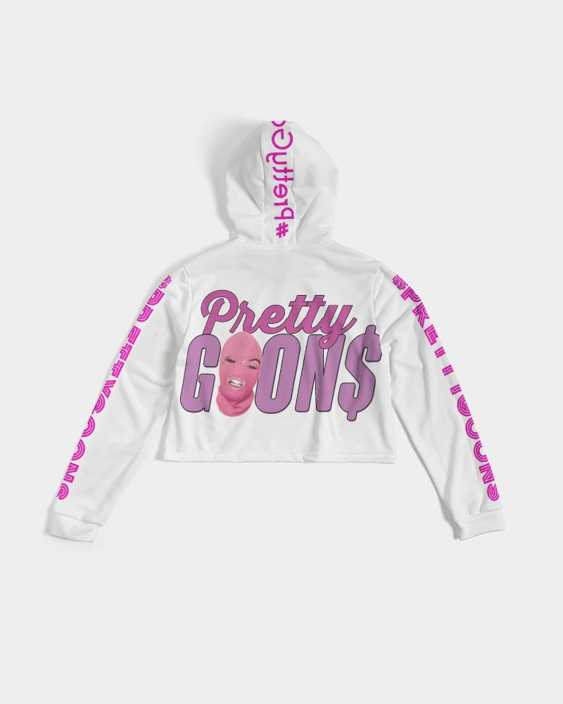 Pretty Goons Women's Cropped Hoodie