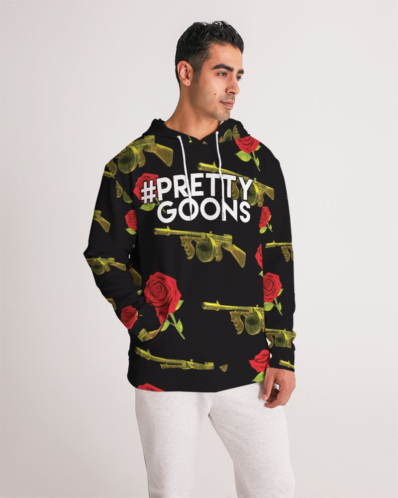 PG Guns & Roses Yellow rRed Men's Hoodie