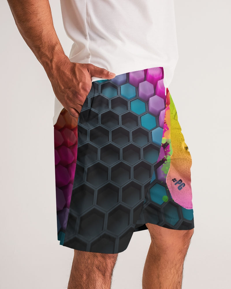 Pretty Goons Hexagon Men's Jogger Shorts