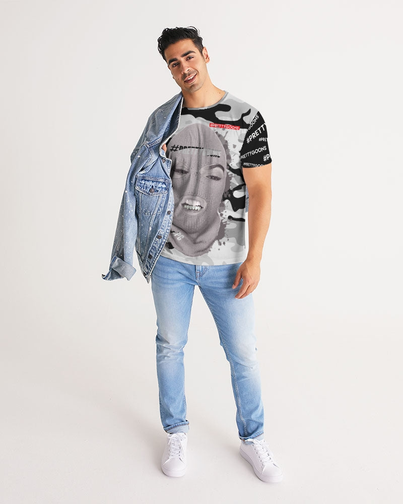 PRETTY GOONS GREY CAMO Men's Tee