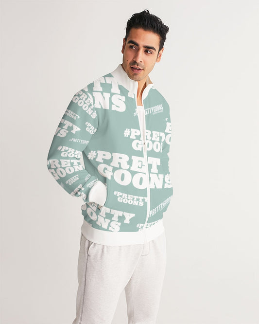 Pretty Goons Duped Mint Green Men's Track Jacket