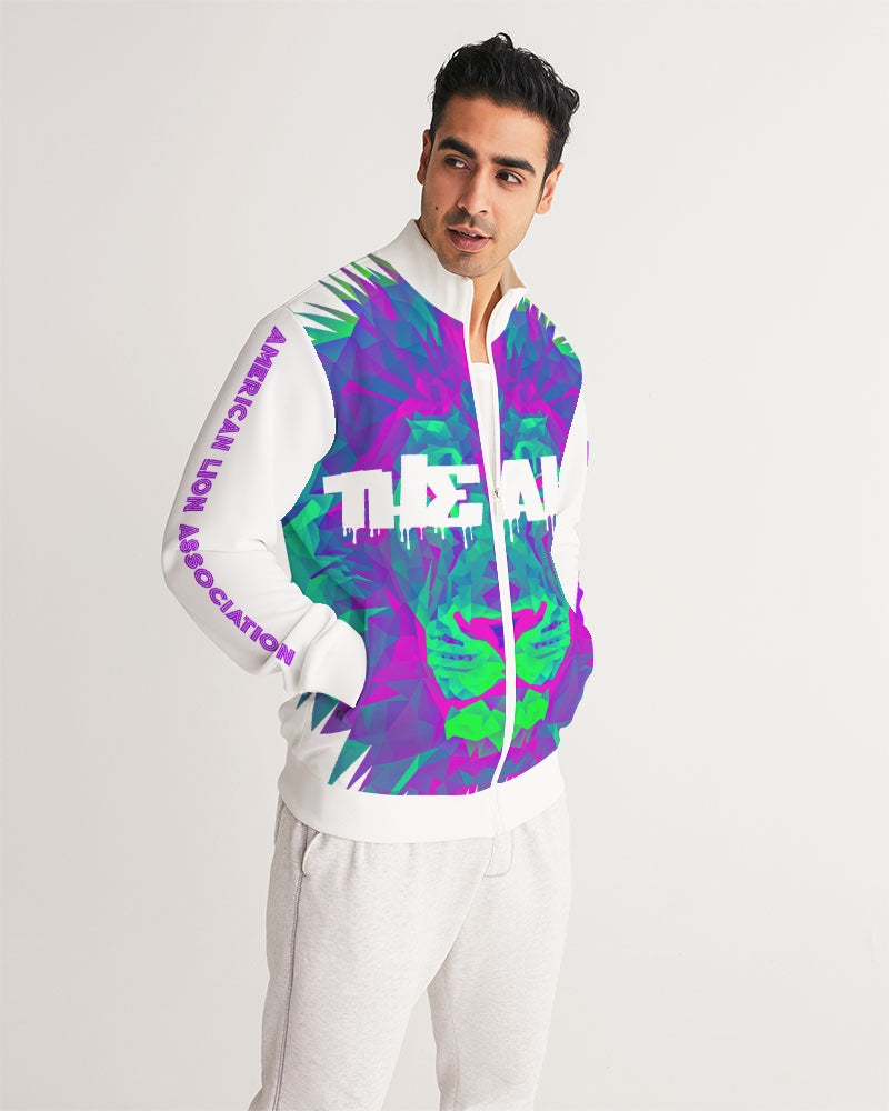 American Lion Association: Ethan Chapter 1 (Purple/Green) Men's Track Jacket