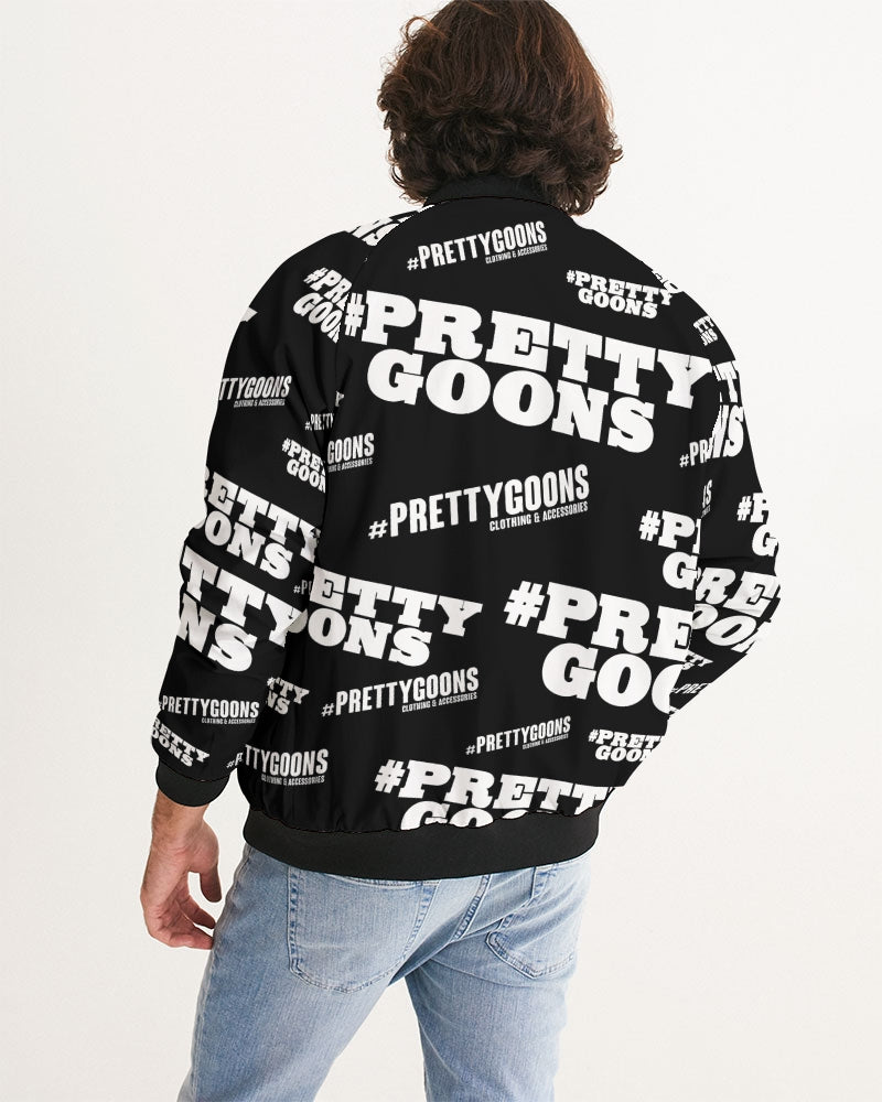 Pretty Goons Duped BLACK Men's Bomber Jacket