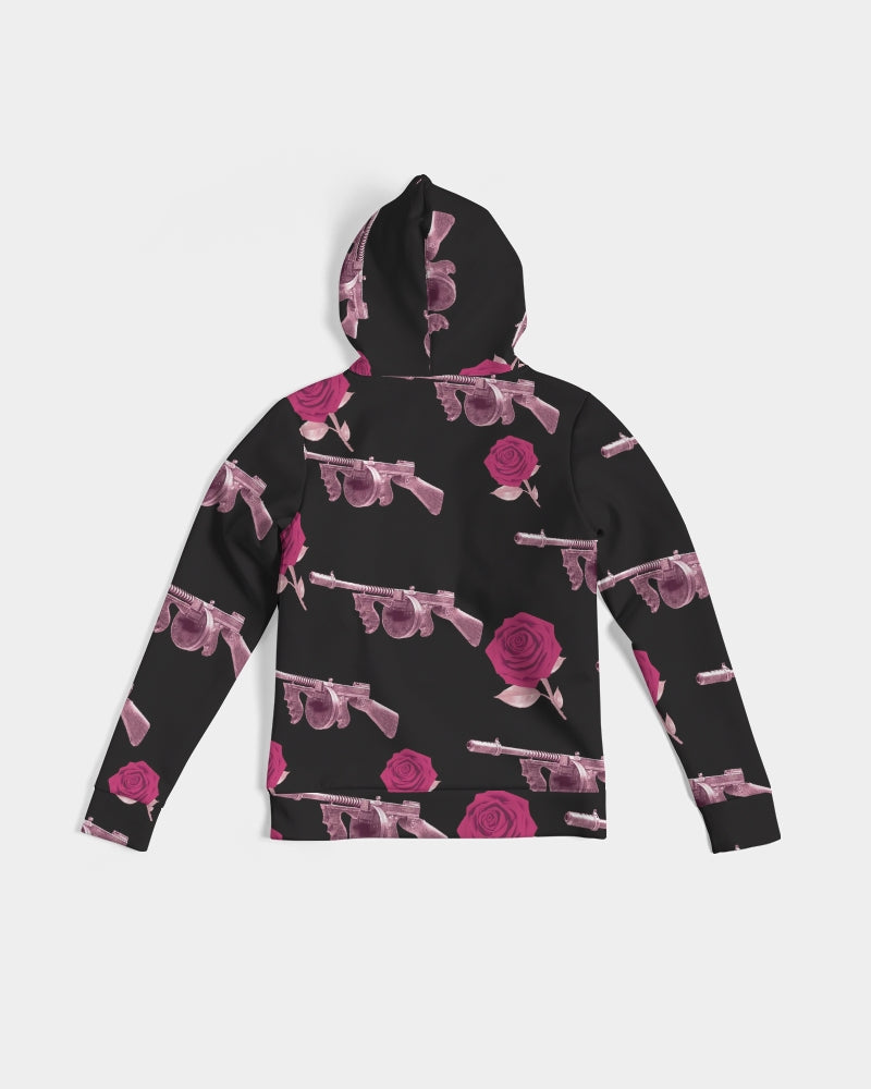 PG Guns & Roses PINK Women's Hoodie