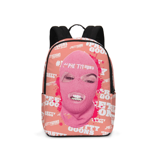Pretty Goons Dups Salmon Large Backpack