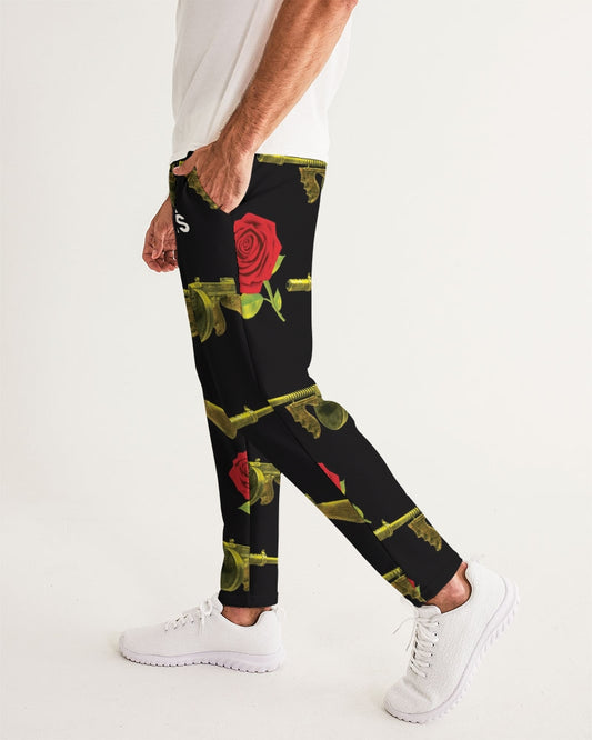 PG Guns & Roses Yellow rRed Men's Joggers