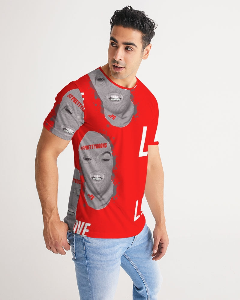 Pretty Goons RED Love Men's Tee