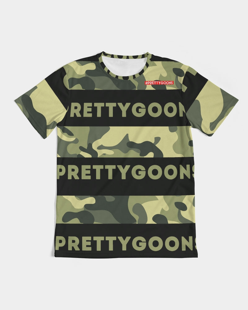 Pretty Goons GREEN Camo Men's Tee