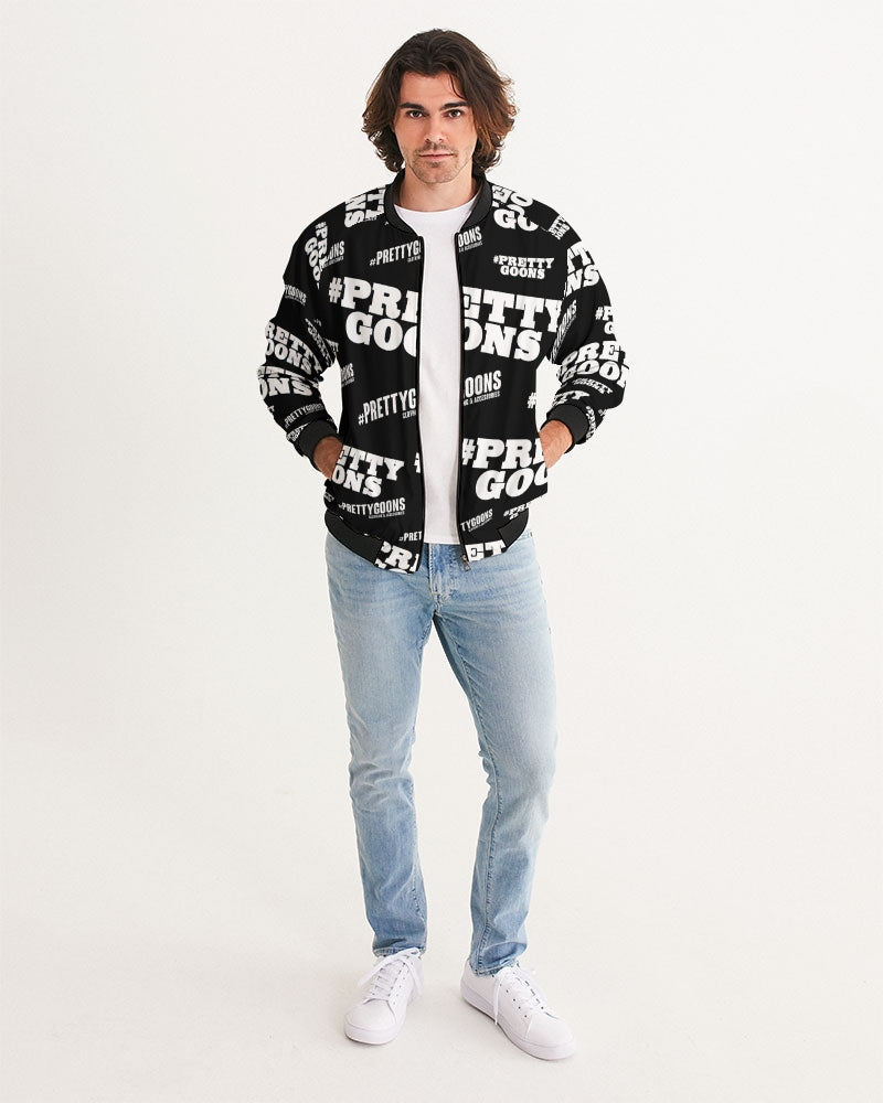 Pretty Goons Duped BLACK Men's Bomber Jacket