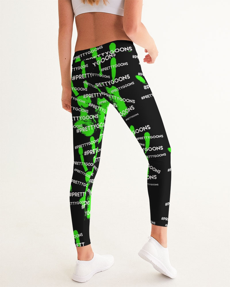 HIGH FIVE LIME Women's Yoga Pants