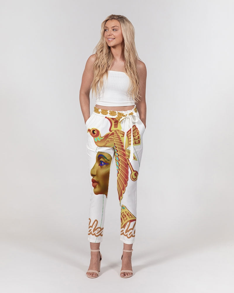 Golden Goddesses Part 1 Women's Belted Tapered Pants