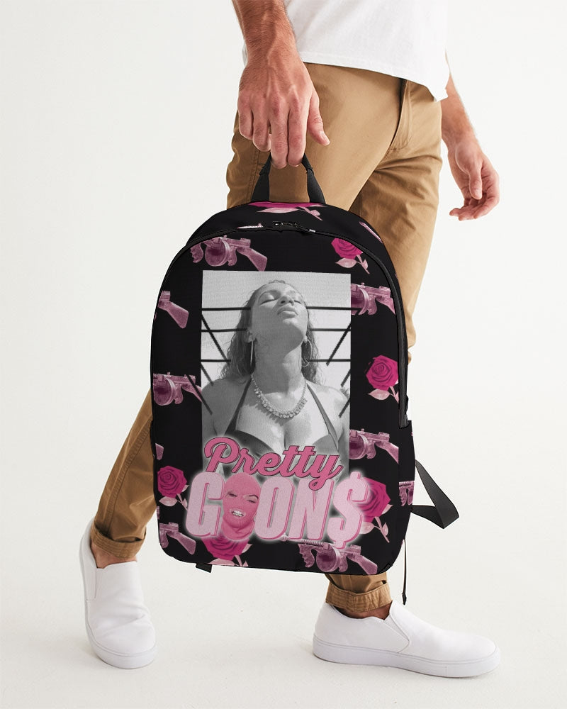 PG Guns & Roses PINK Large Backpack