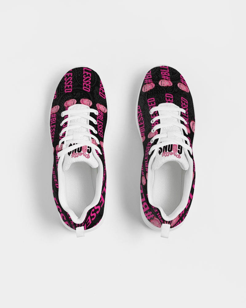 Pretty Goons - #Blessed Black Women's Athletic Shoe
