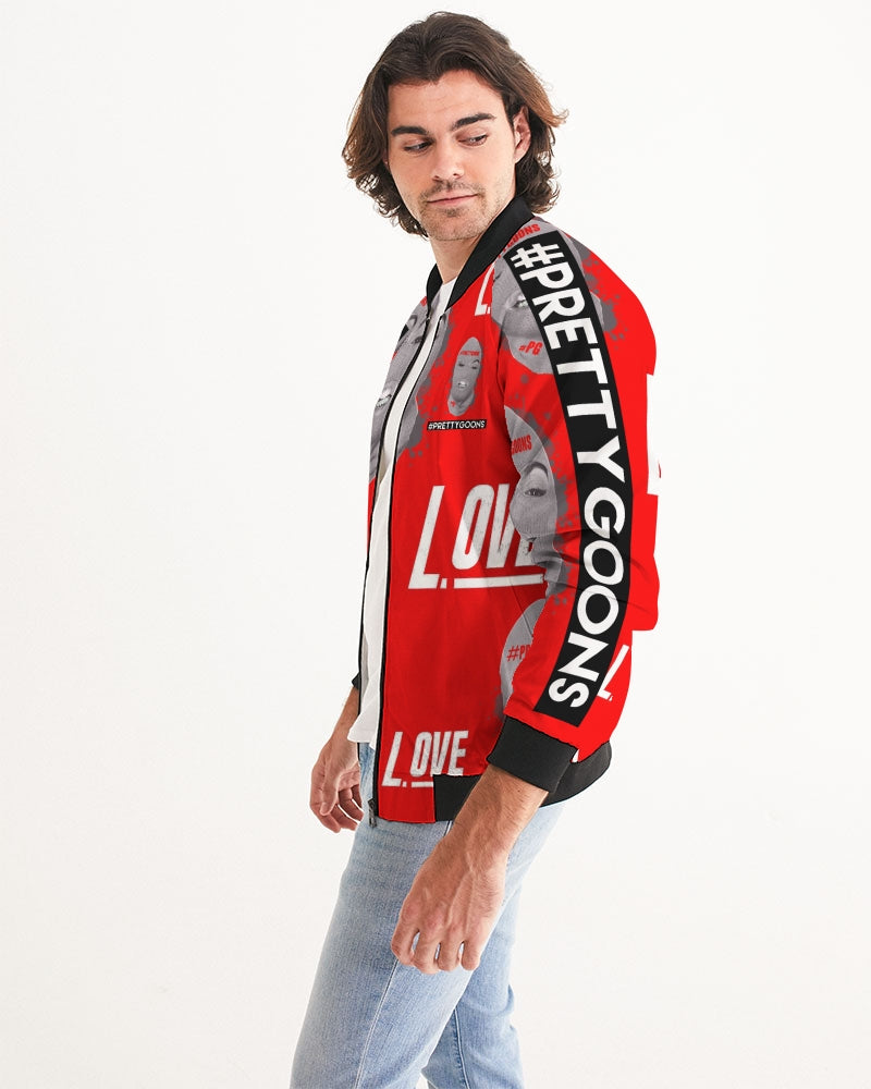 Pretty Goons RED Love Men's Bomber Jacket