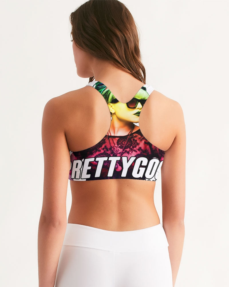 Pretty Goons Sunglasses Icon Women's Seamless Sports Bra