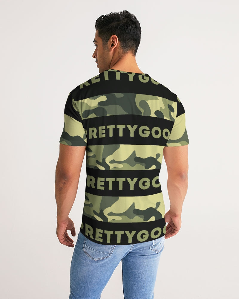 Pretty Goons GREEN Camo Men's Tee