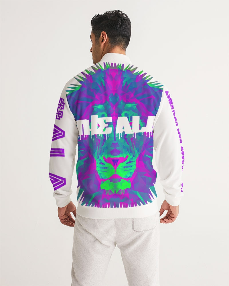 American Lion Association: Ethan Chapter 1 (Purple/Green) Men's Track Jacket