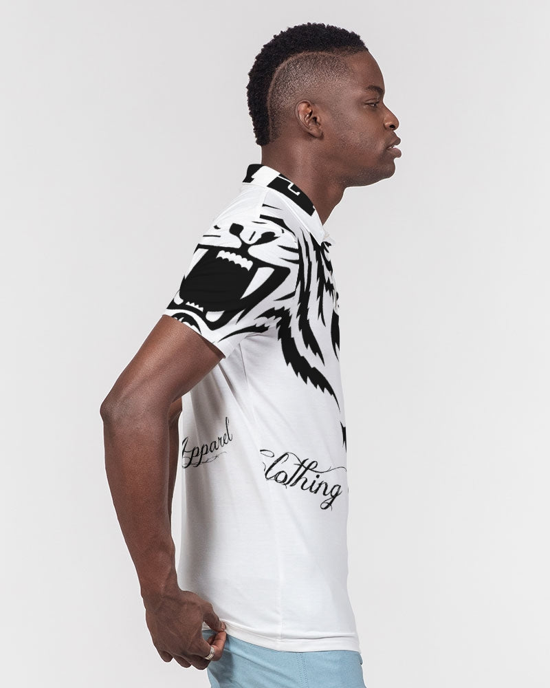 GDE Mafia Bengal Tiger Men's Slim Fit Short Sleeve Polo