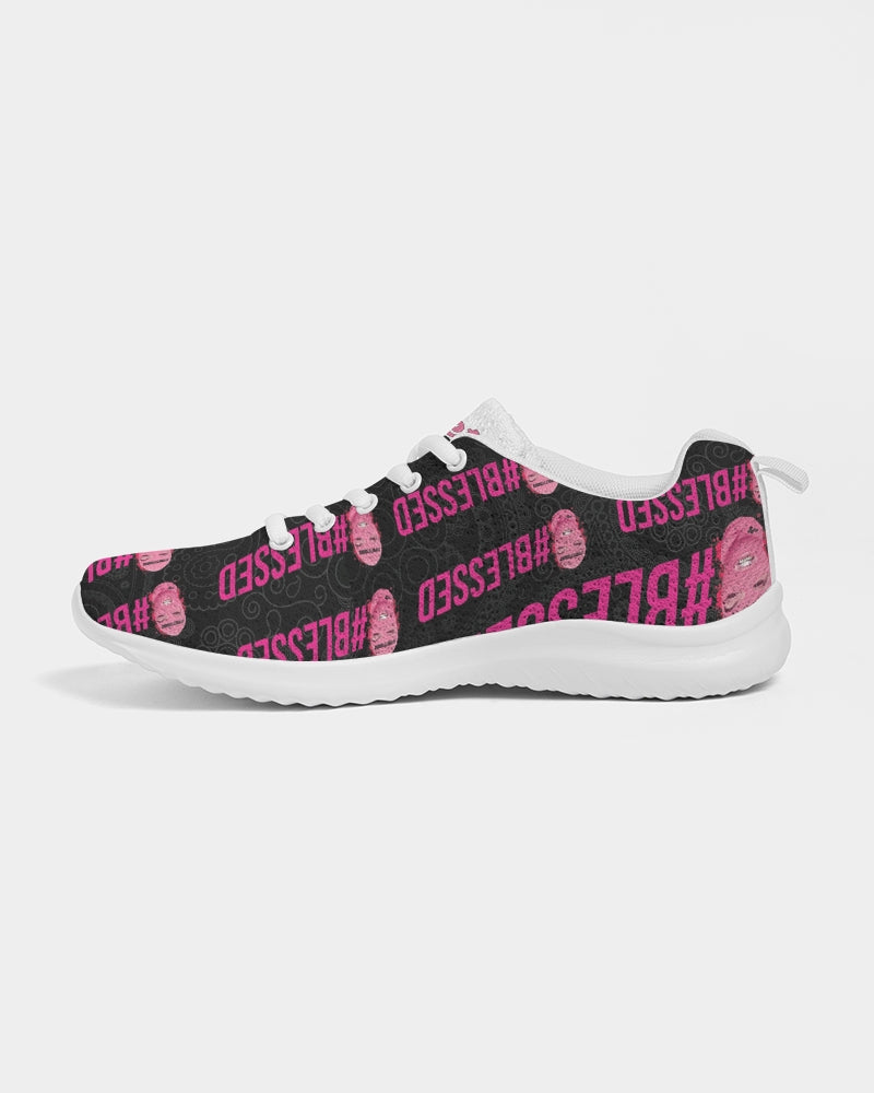 Pretty Goons - #Blessed Black Women's Athletic Shoe