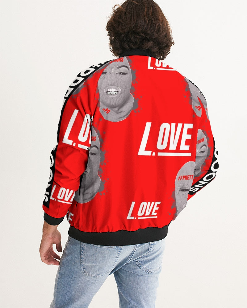 Pretty Goons RED Love Men's Bomber Jacket