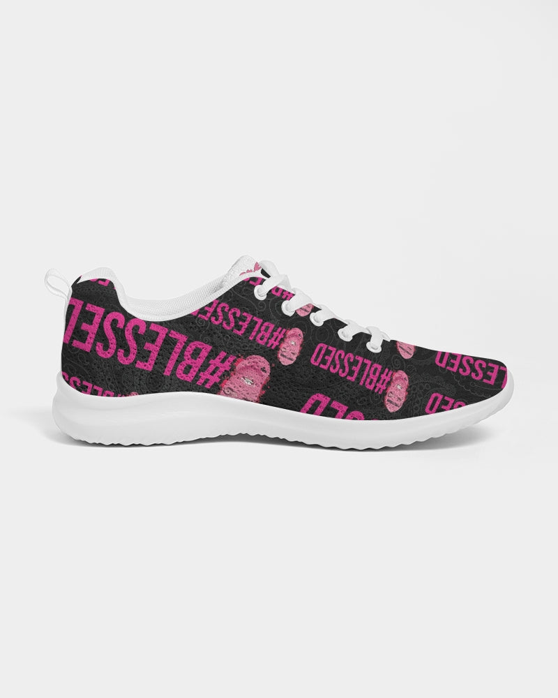 Pretty Goons - #Blessed Black Women's Athletic Shoe