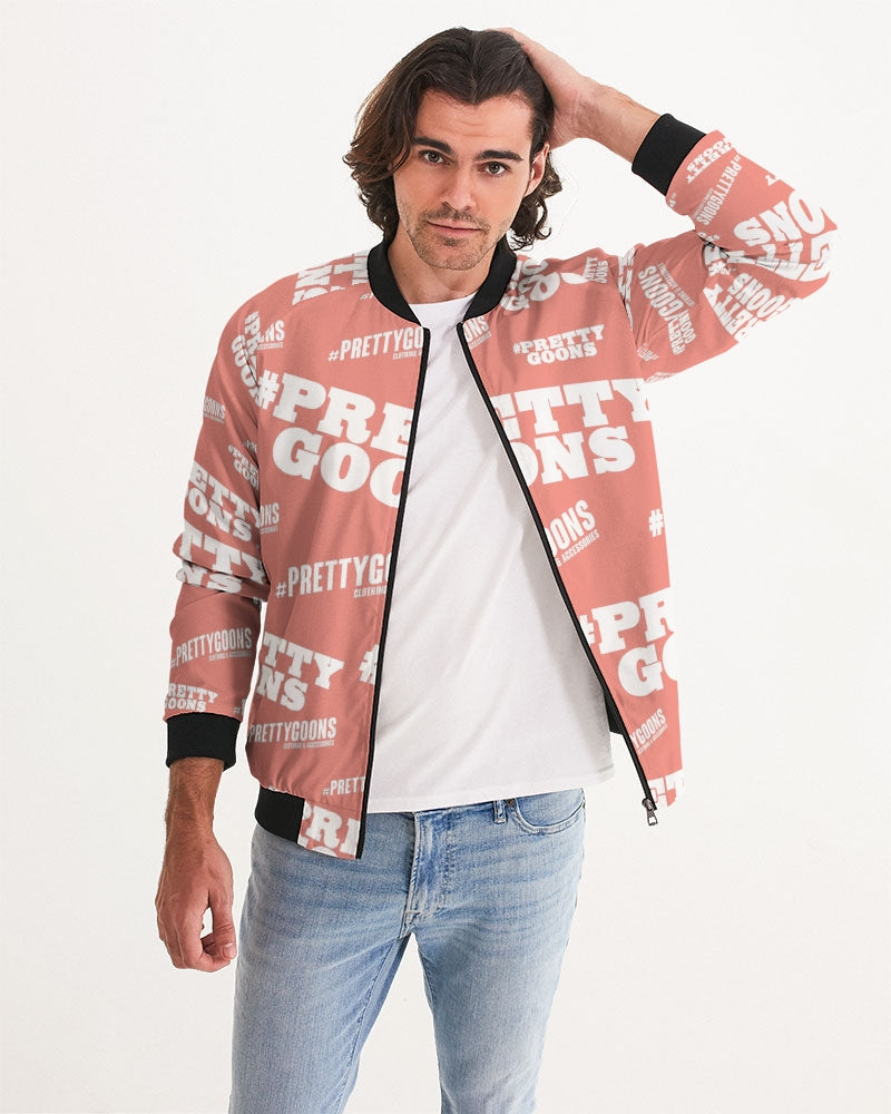 Pretty Goons Dups Salmon Men's Bomber Jacket