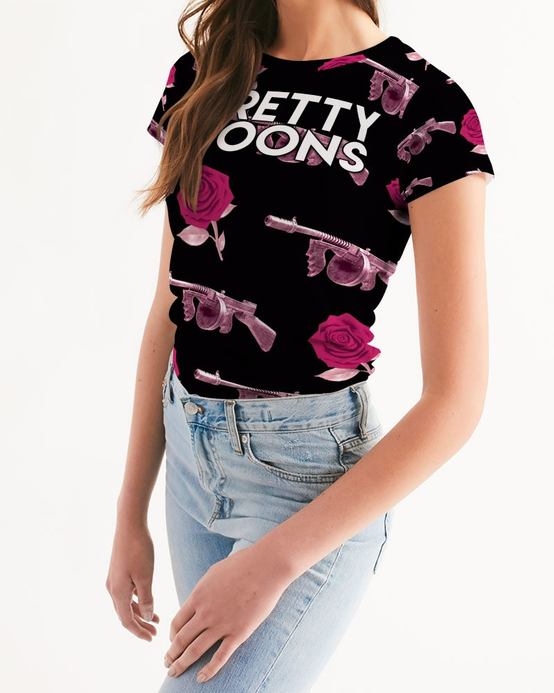 PG Guns & Roses PINK Women's Tee