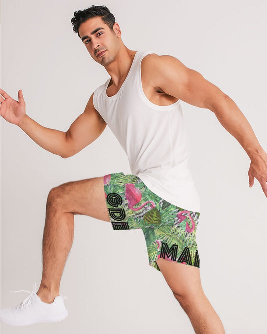 Flamingos Men's Jogger Shorts