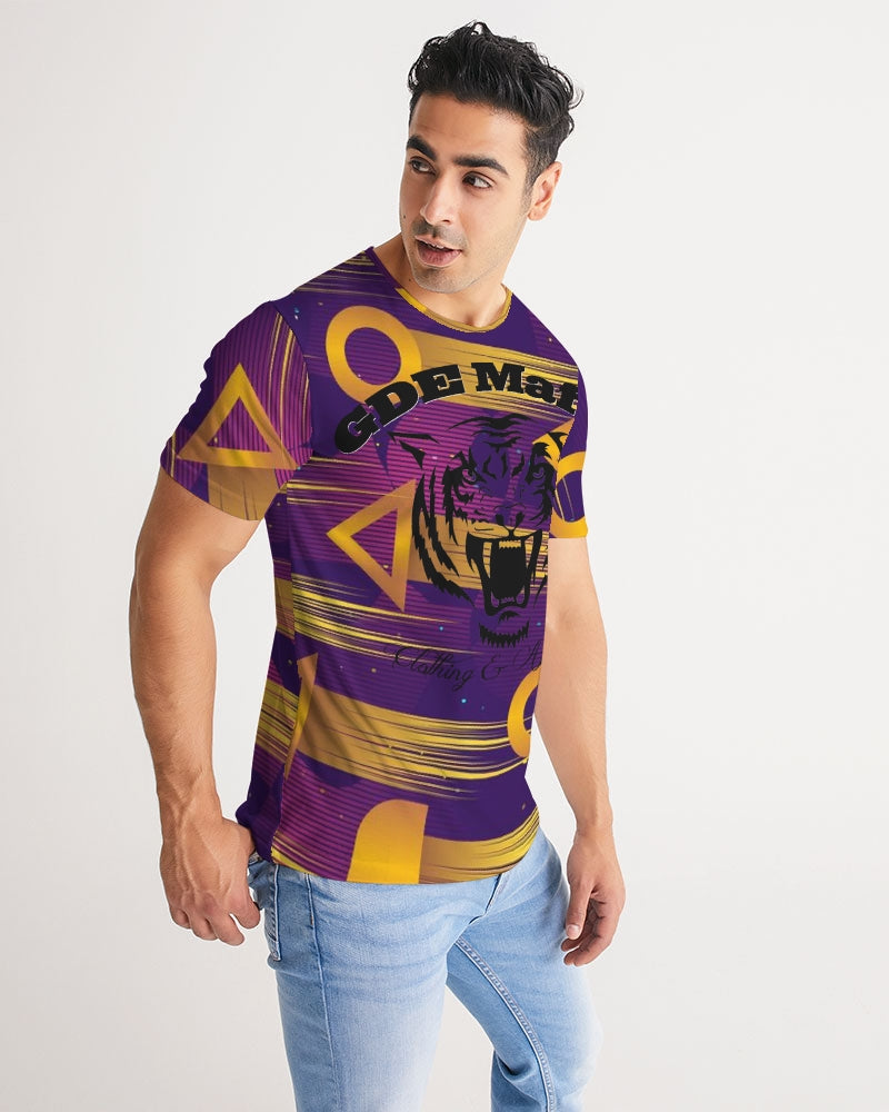 Gold and Purple Men's Tee