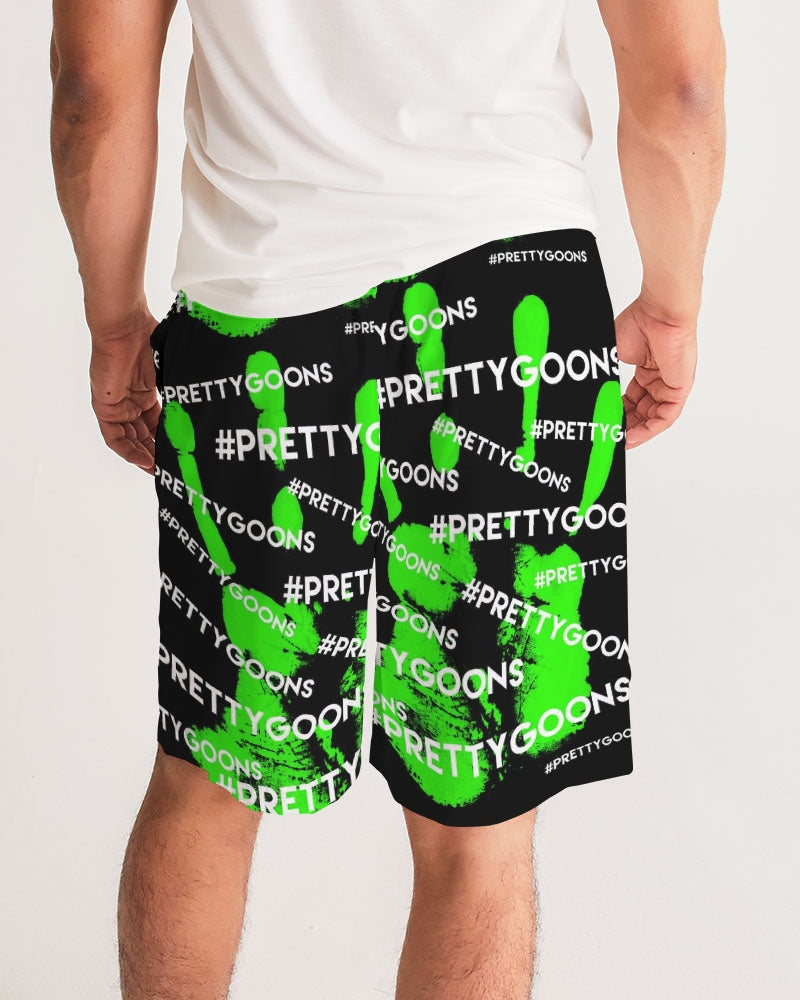 HIGH FIVE LIME Men's Jogger Shorts