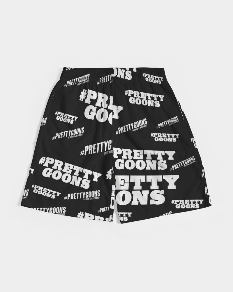Pretty Goons Duped BLACK Men's Jogger Shorts