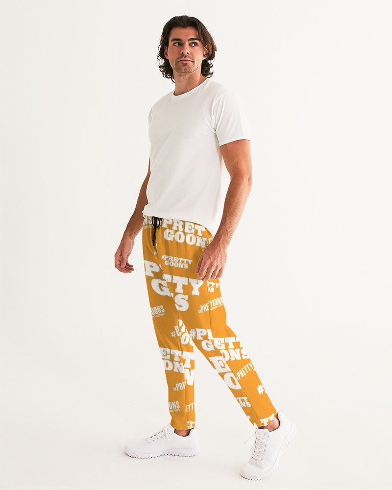 Pretty Goons Duped Orange Men's Joggers