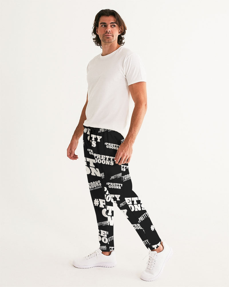 Pretty Goons Duped BLACK Men's Joggers