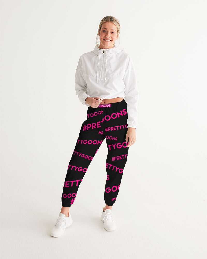 Pretty Goons all over Pink Women's Track Pants