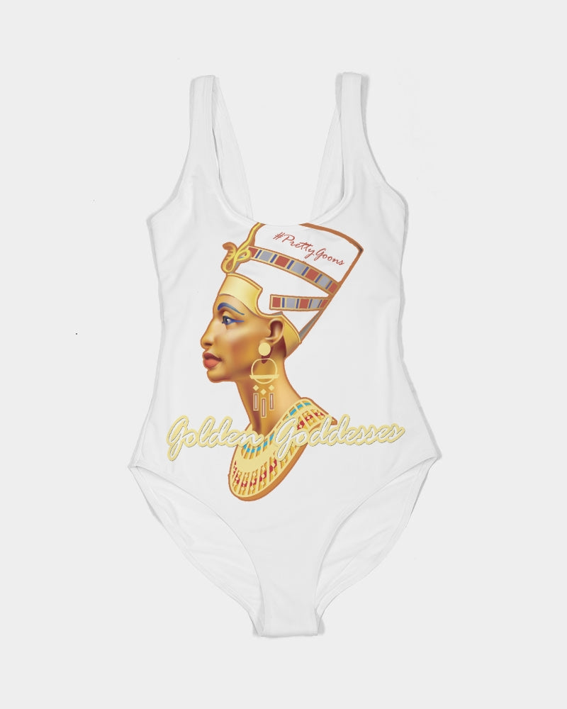 Golden Goddesses Part II Women's One-Piece Swimsuit