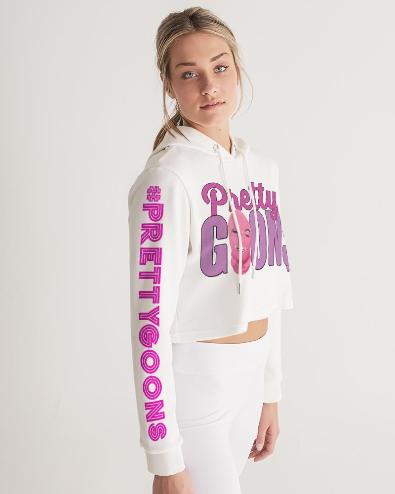 Pretty Goons Women's Cropped Hoodie