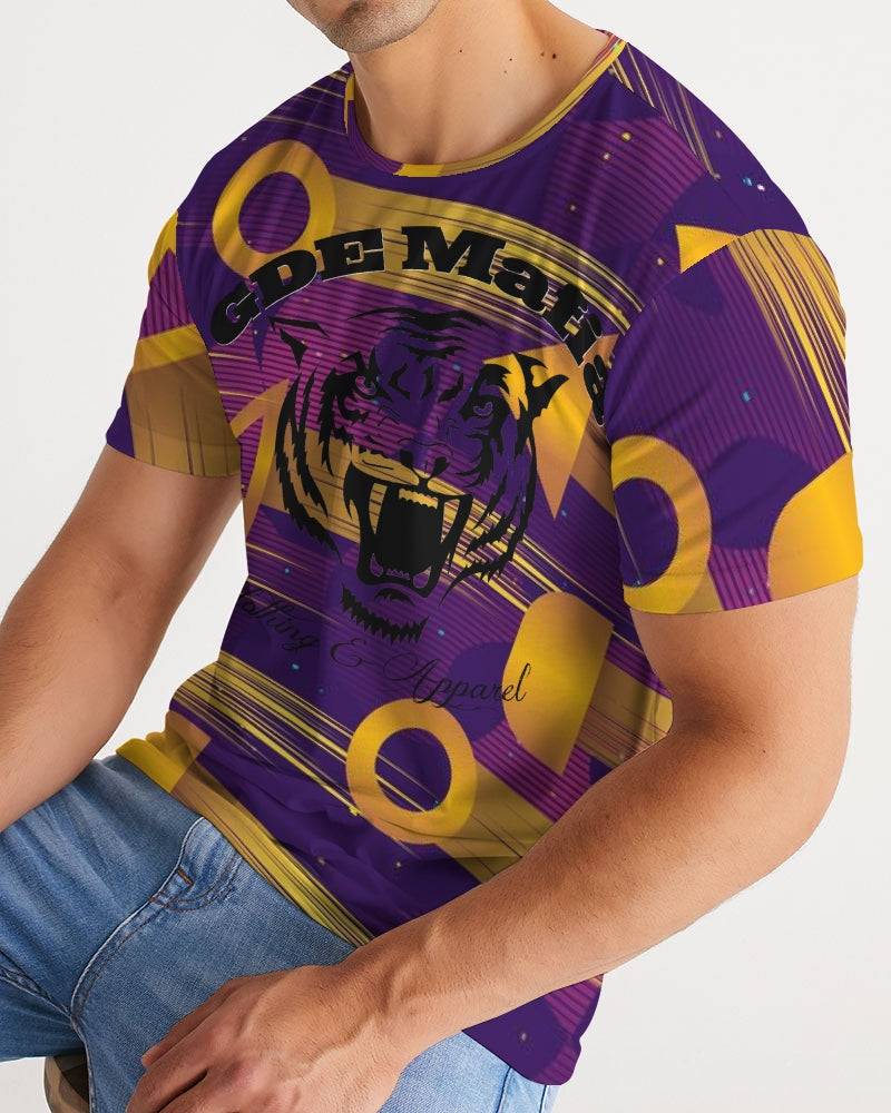 Gold and Purple Men's Tee